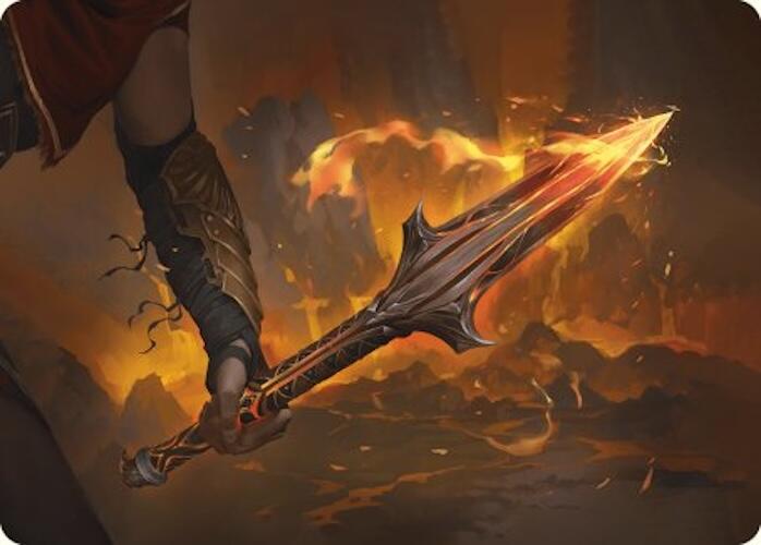 The Spear of Leonidas Art Card [Assassin's Creed Art Series] | Black Swamp Games