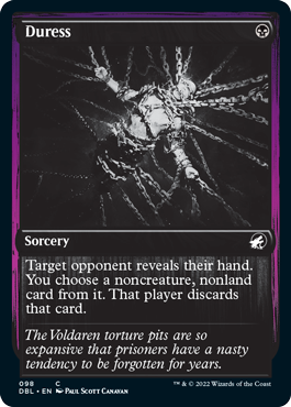 Duress [Innistrad: Double Feature] | Black Swamp Games