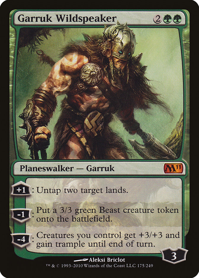 Garruk Wildspeaker [Magic 2011] | Black Swamp Games