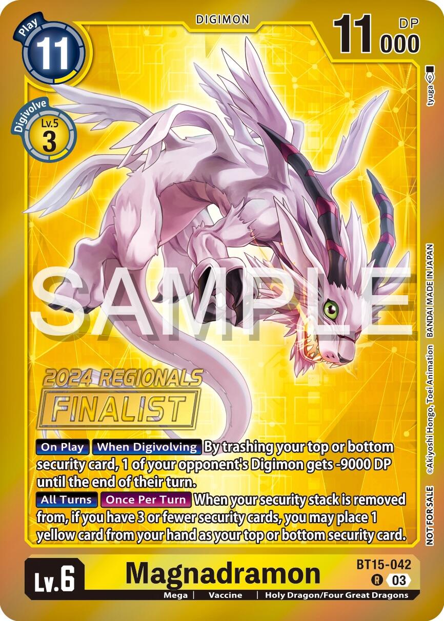 Magnadramon [BT15-042] (2024 Regionals Finalist) [Exceed Apocalypse] | Black Swamp Games