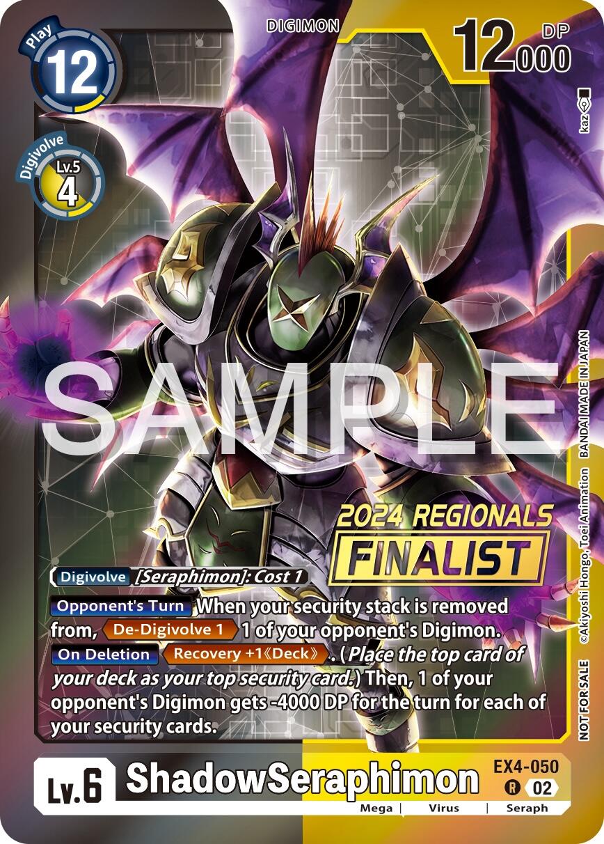 ShadowSeraphimon [EX4-050] (2024 Regionals Finalist) [Alternative Being Booster] | Black Swamp Games