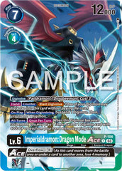 Imperialdramon: Dragon Mode ACE [P-109] (Digimon Adventure 02: The Beginning Set) [Promotional Cards] | Black Swamp Games