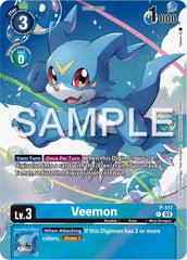 Veemon [P-117] (Digimon Adventure 02: The Beginning Set) [Promotional Cards] | Black Swamp Games