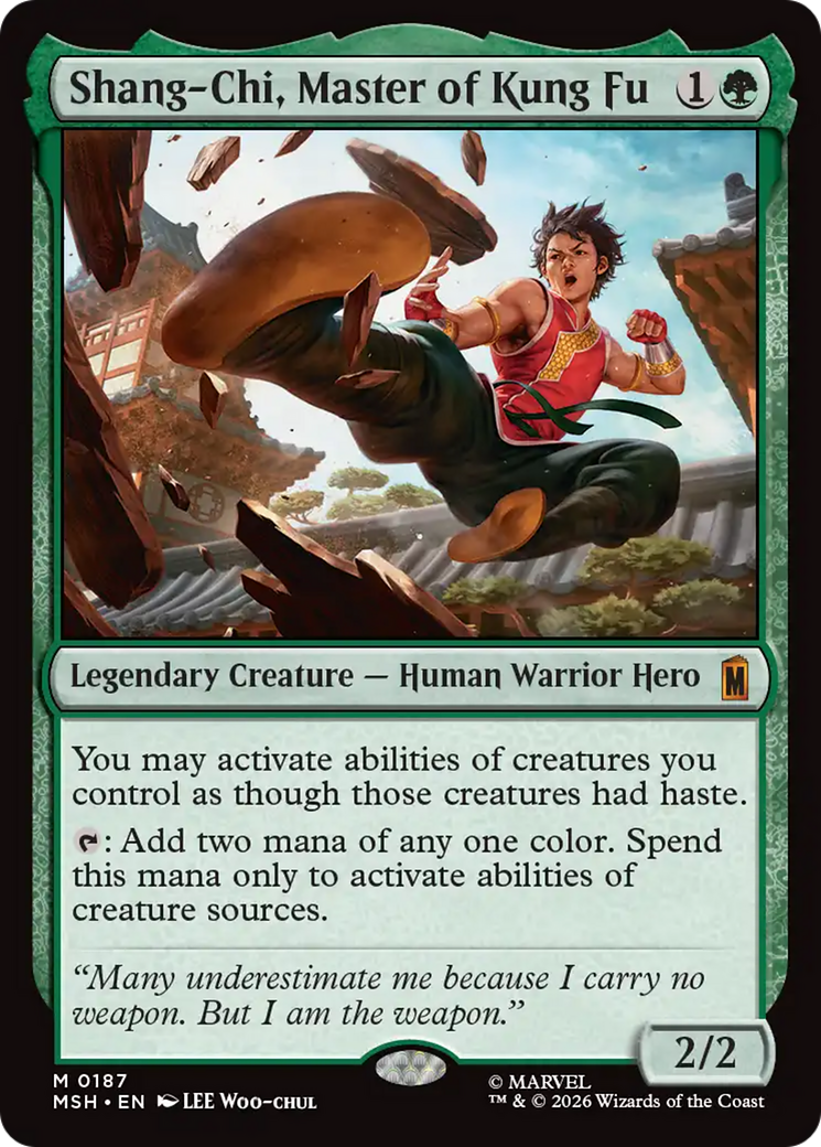 Shang-Chi, Master of Kung Fu [Marvel Super Heroes] | Black Swamp Games