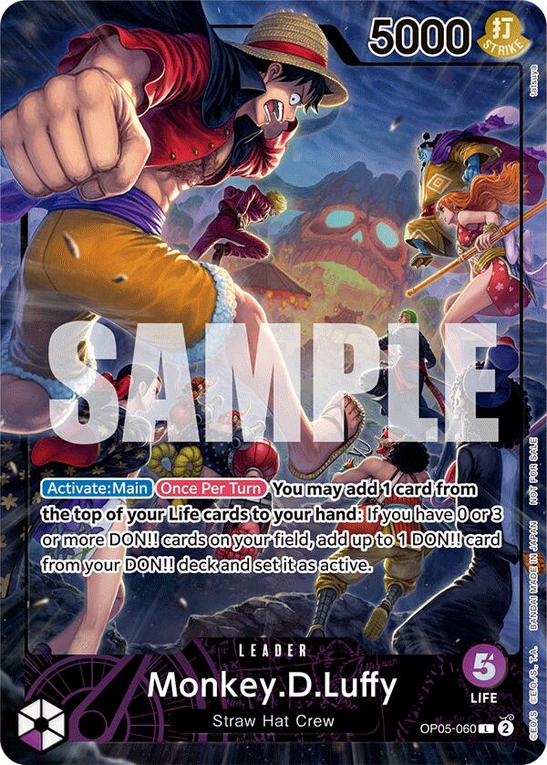 Monkey.D.Luffy (PSA Magazine) [Awakening of the New Era] | Black Swamp Games