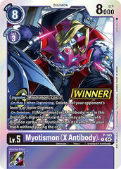 Myotismon (X Antibody) [P-145] (Store Tournament 2024 Jul. – Sep. Winner Pack) [Promotional Cards] | Black Swamp Games