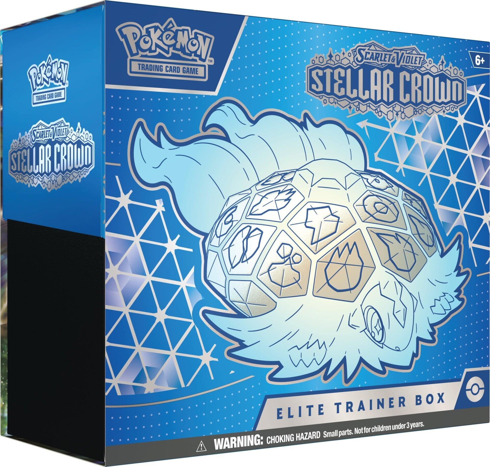 Scarlet & Violet: Stellar Crown - Elite Trainer Box | Black Swamp Games