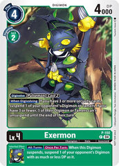 Exermon [P-150] (Store Tournament 2024 Jul. – Sep. Participation Pack) [Promotional Cards] | Black Swamp Games