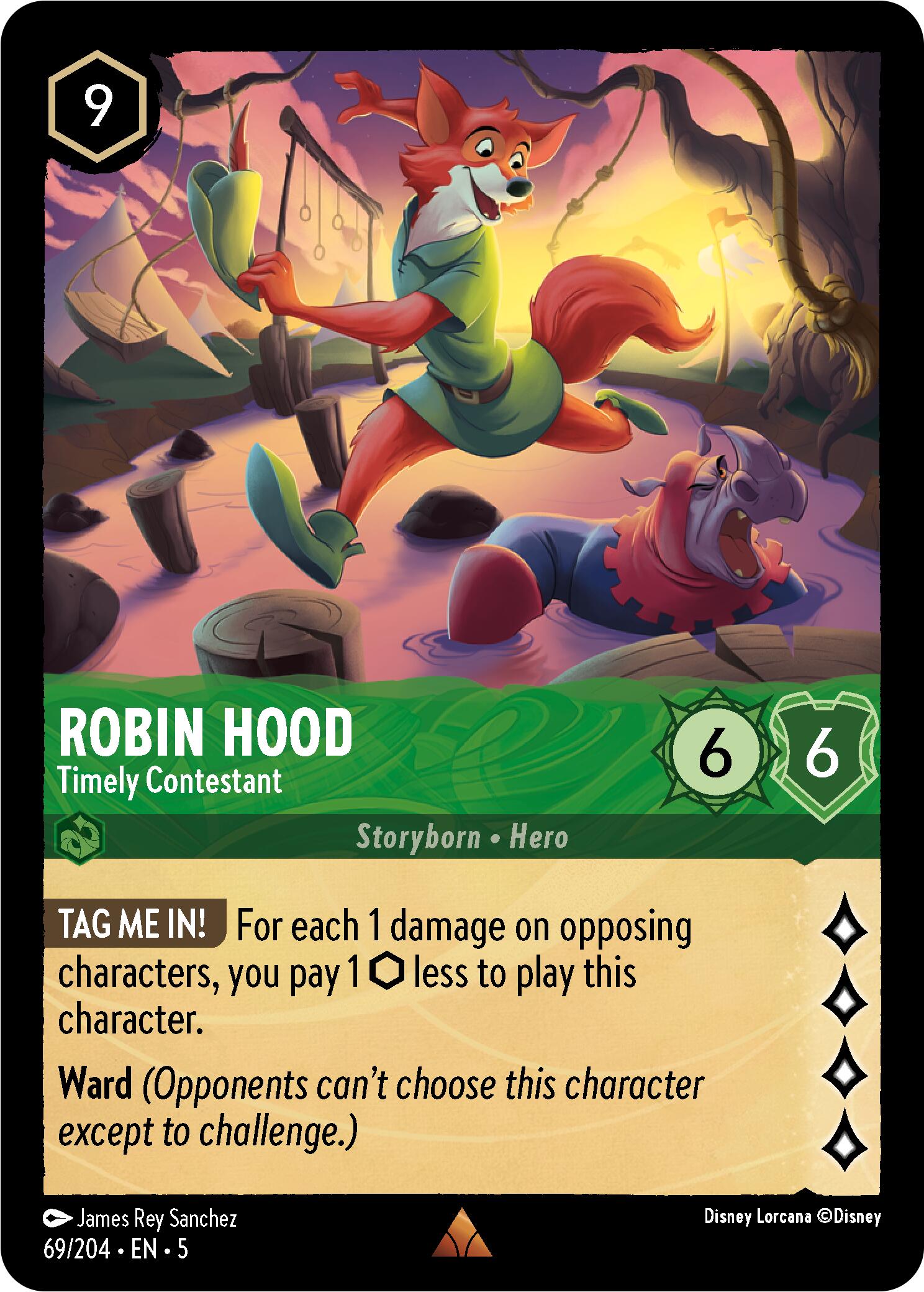 Robin Hood - Timely Contestant (69/204) [Shimmering Skies] | Black Swamp Games