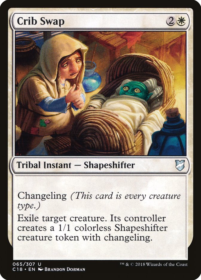 Crib Swap [Commander 2018] | Black Swamp Games