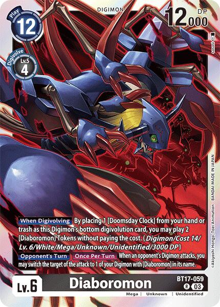 Diaboromon [BT17-059] [Secret Crisis] | Black Swamp Games