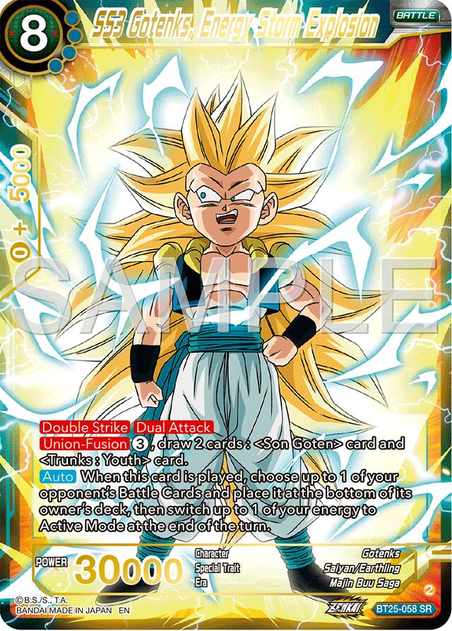 SS3 Gotenks, Energy Storm Explosion (BT25-058) [Legend of the Dragon Balls] | Black Swamp Games