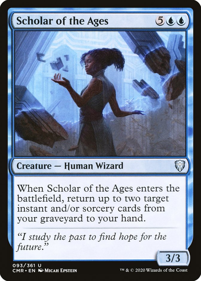 Scholar of the Ages [Commander Legends] | Black Swamp Games