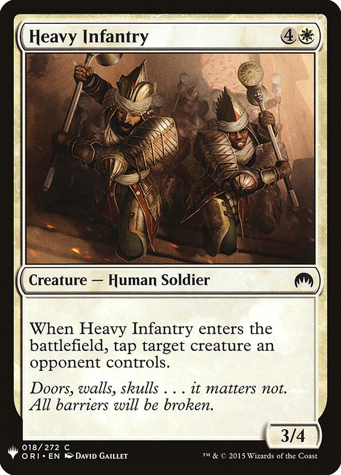 Heavy Infantry [Mystery Booster] | Black Swamp Games