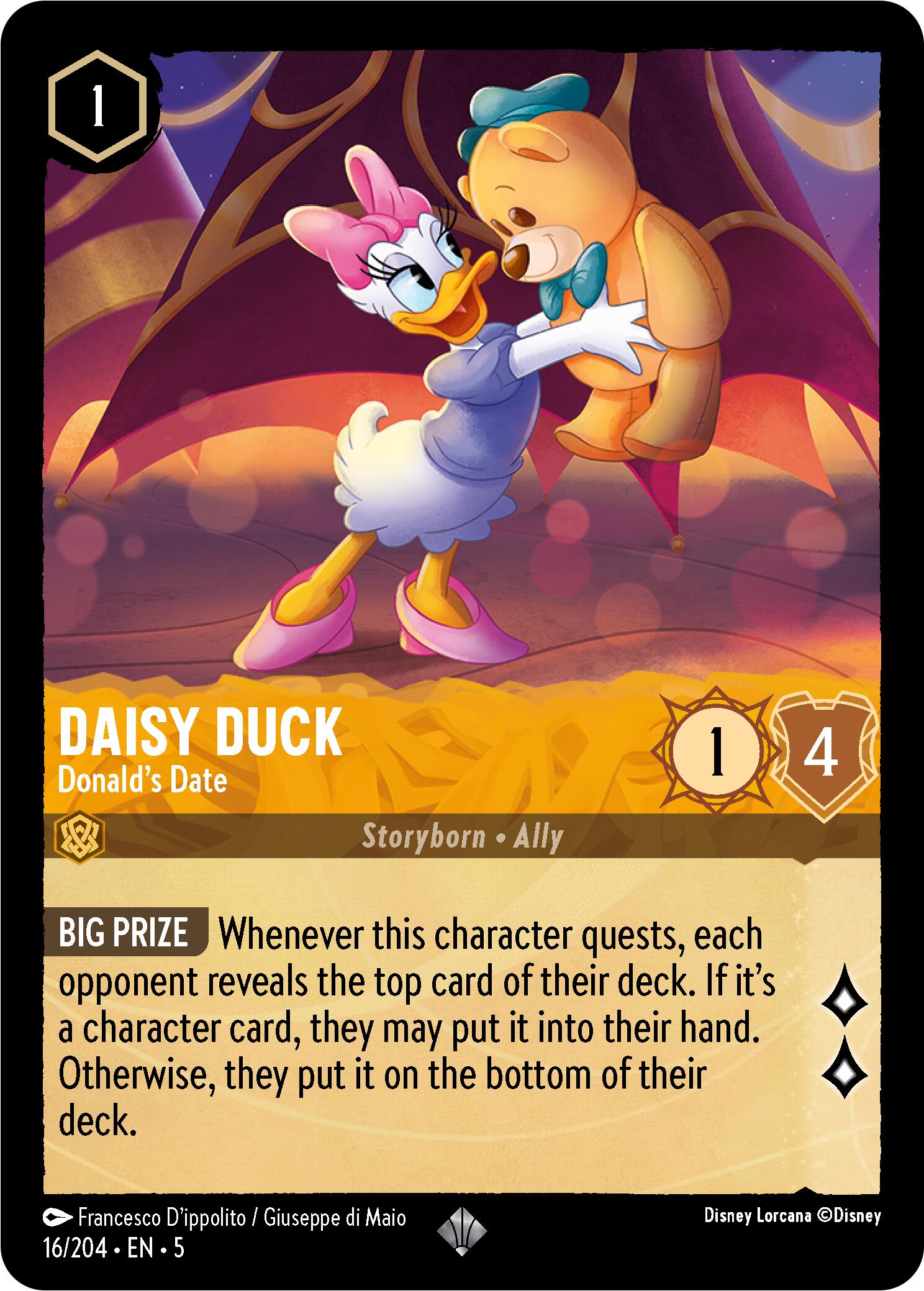 Daisy Duck - Donald's Date (16/204) [Shimmering Skies] | Black Swamp Games
