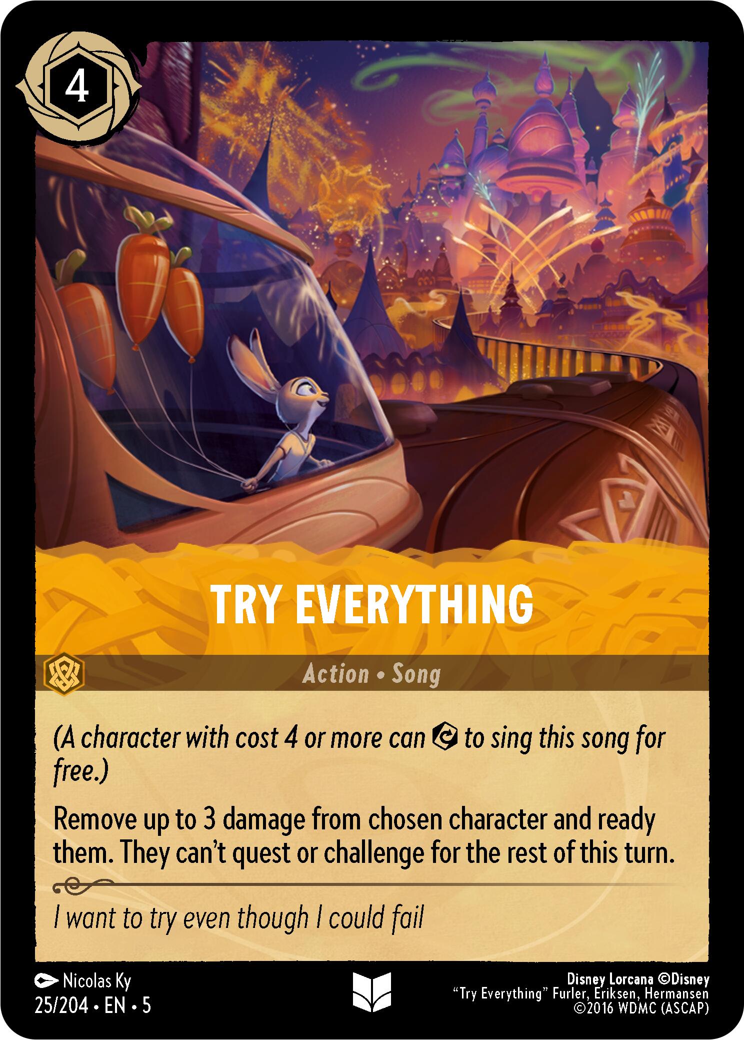 Try Everything (25/204) [Shimmering Skies] | Black Swamp Games