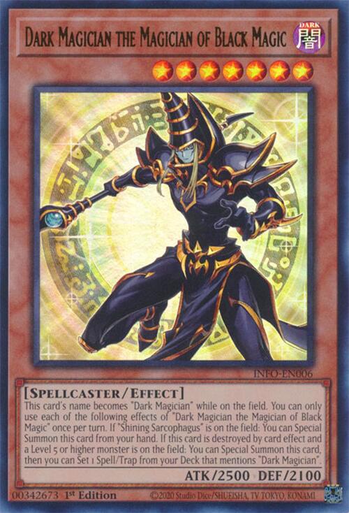 Dark Magician the Magician of Black Magic [INFO-EN006] Ultra Rare | Black Swamp Games