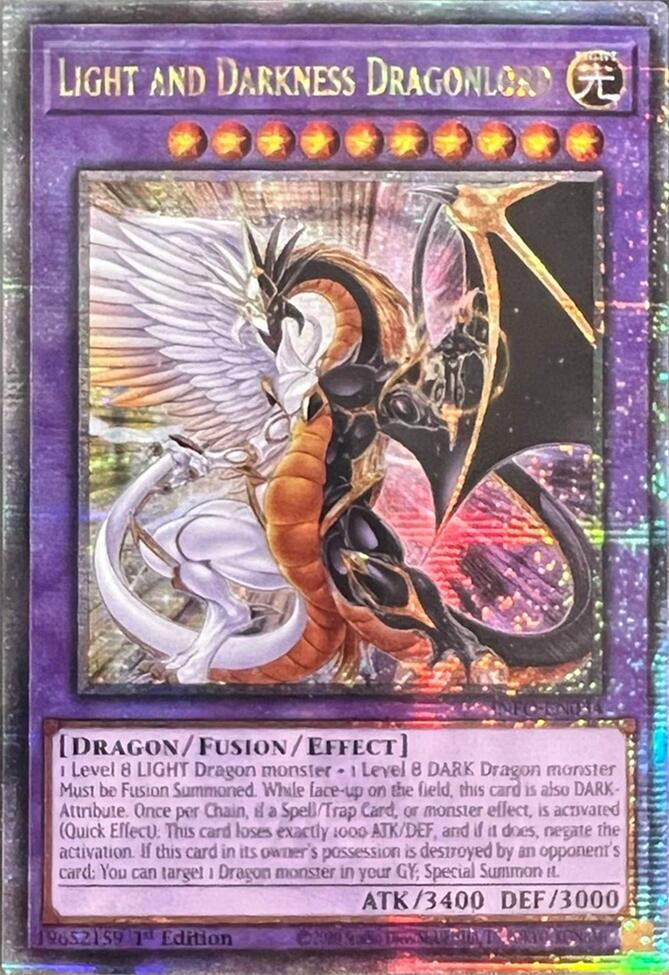 Light and Darkness Dragonlord (Quarter Century Secret Rare) [INFO-EN034] Quarter Century Secret Rare | Black Swamp Games