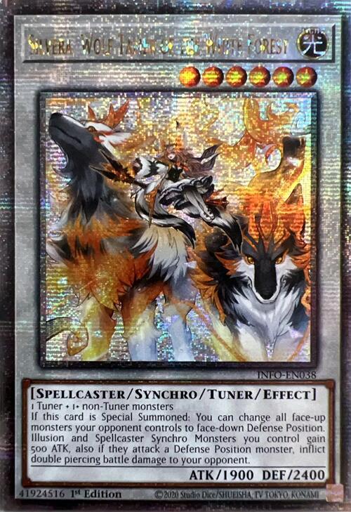 Silvera, Wolf Tamer of the White Forest (Quarter Century Secret Rare) [INFO-EN038] Quarter Century Secret Rare | Black Swamp Games