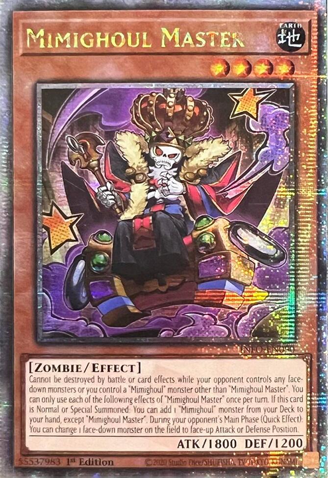 Mimighoul Master (Quarter Century Secret Rare) [INFO-EN090] Quarter Century Secret Rare | Black Swamp Games