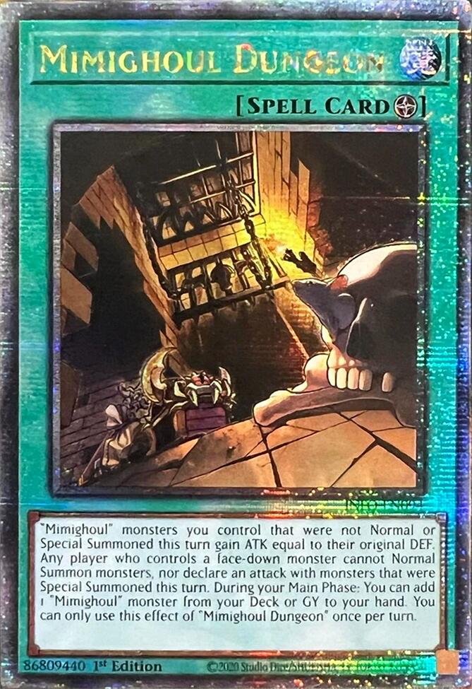 Mimighoul Dungeon (Quarter Century Secret Rare) [INFO-EN094] Quarter Century Secret Rare | Black Swamp Games