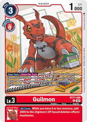 Guilmon [BT17-008] [Secret Crisis] | Black Swamp Games