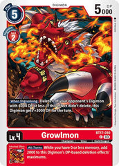 Growlmon [BT17-010] [Secret Crisis] | Black Swamp Games