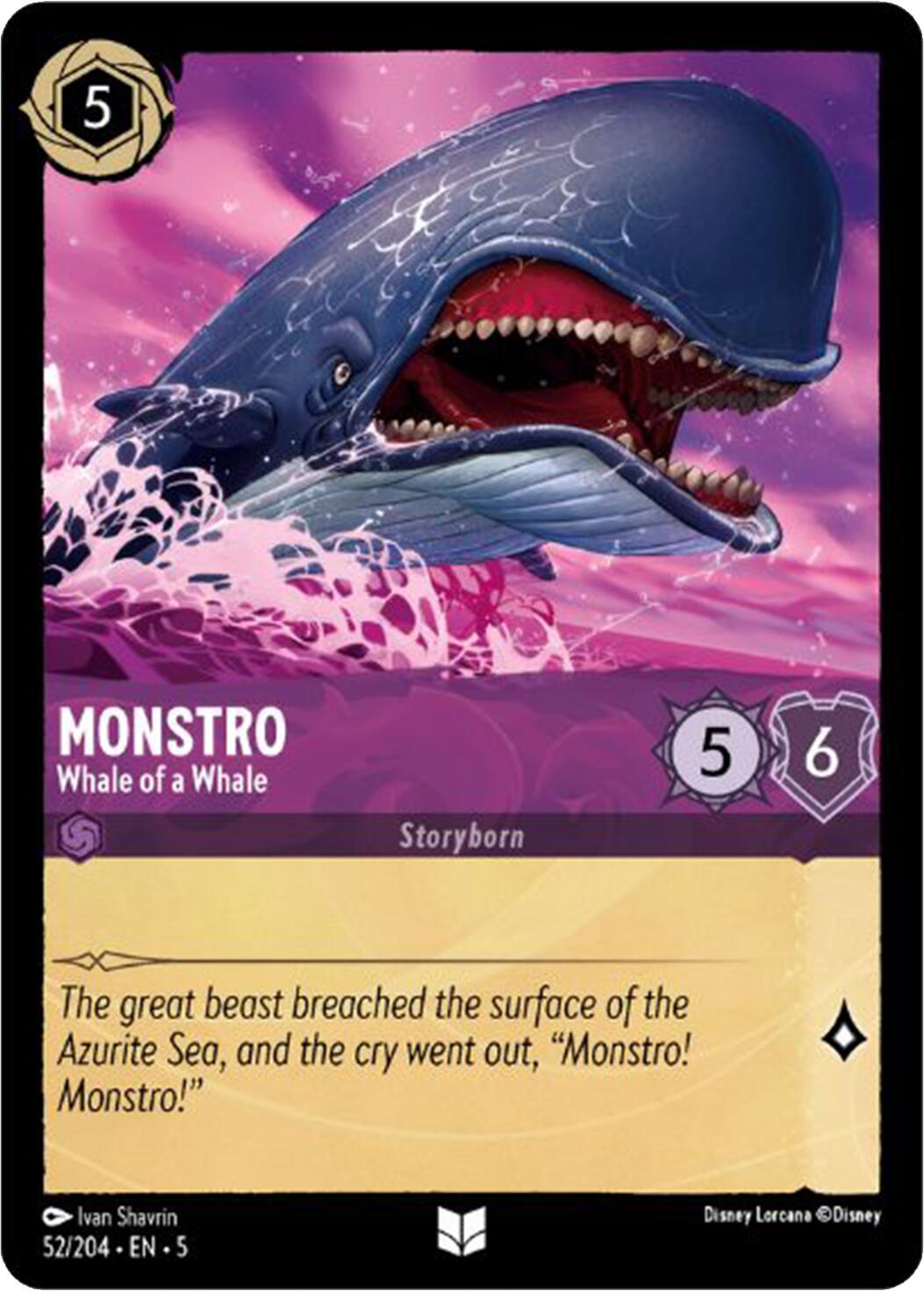Monstro - Whale of a Whale (52/204) [Shimmering Skies] | Black Swamp Games