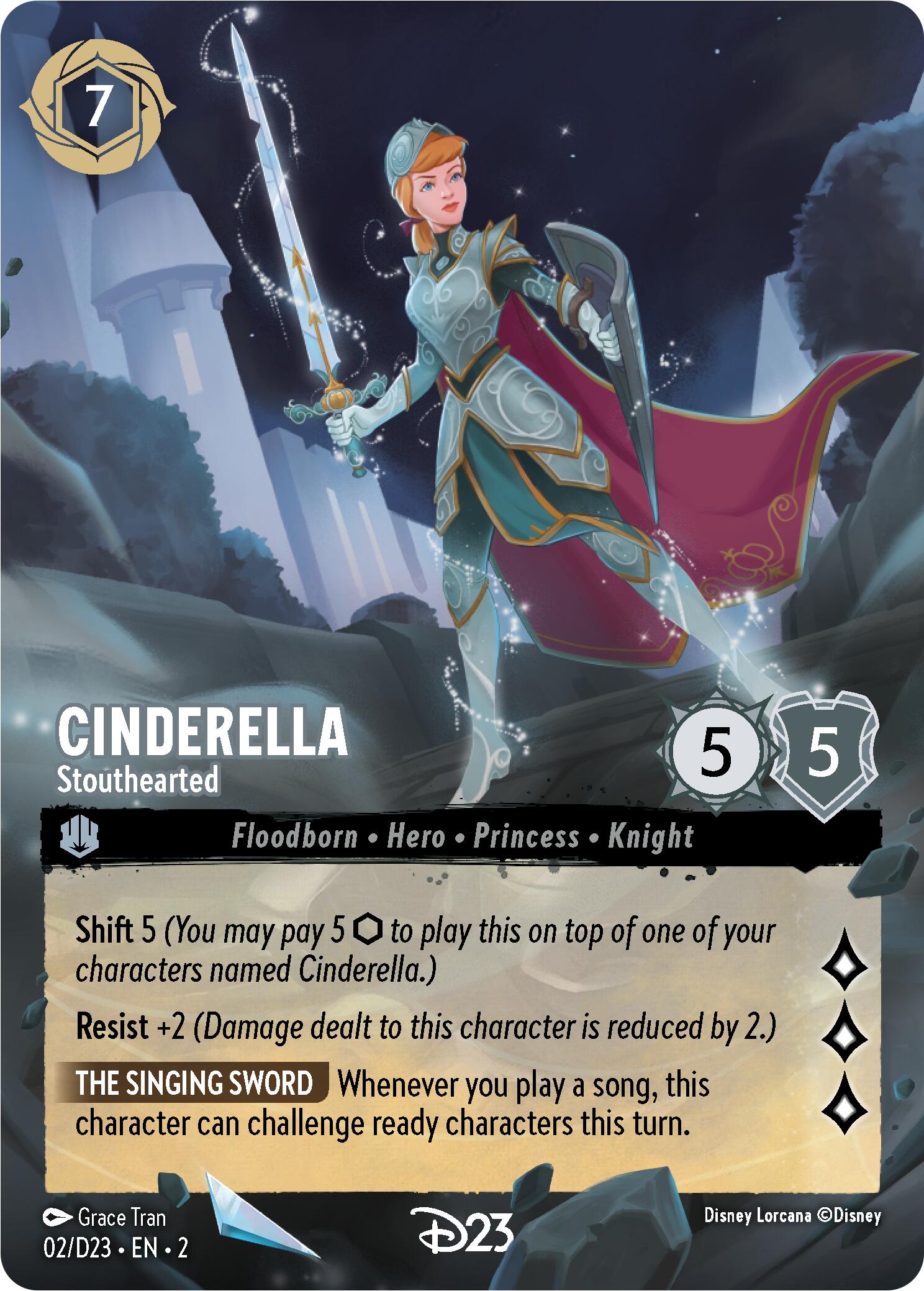 Cinderella - Stouthearted (2) [D23 Promos] | Black Swamp Games