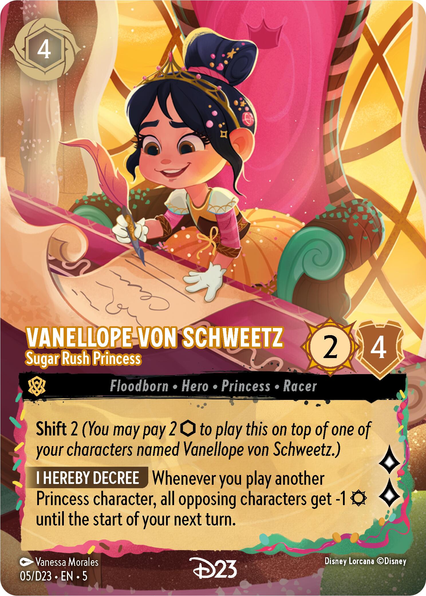 Vanellope von Schweetz - Sugar Rush Princess (5) [D23 Promos] | Black Swamp Games