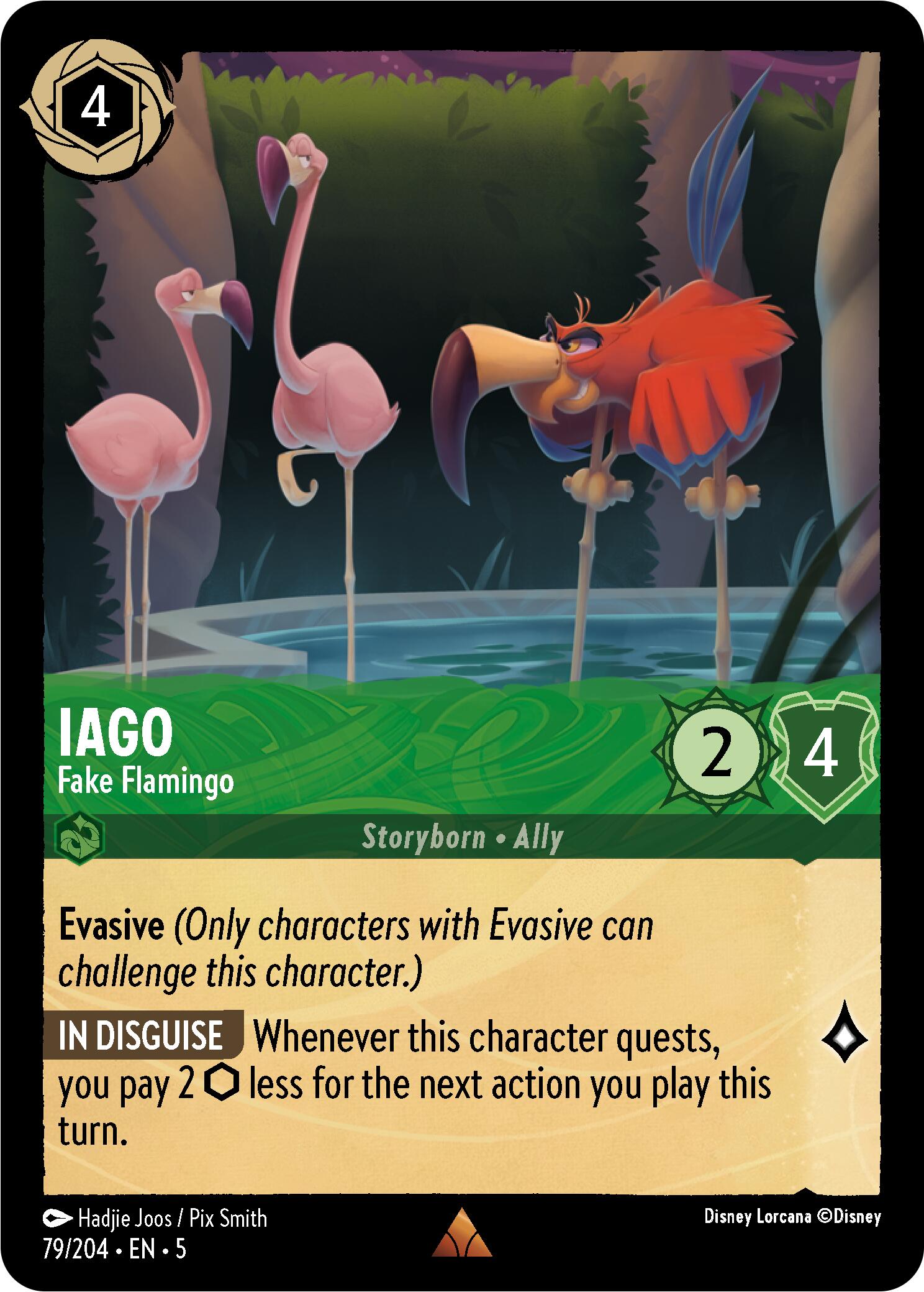Iago - Fake Flamingo (79/204) [Shimmering Skies] | Black Swamp Games
