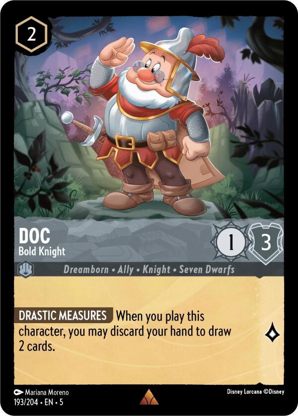 Doc - Bold Knight (193/204) [Shimmering Skies] | Black Swamp Games