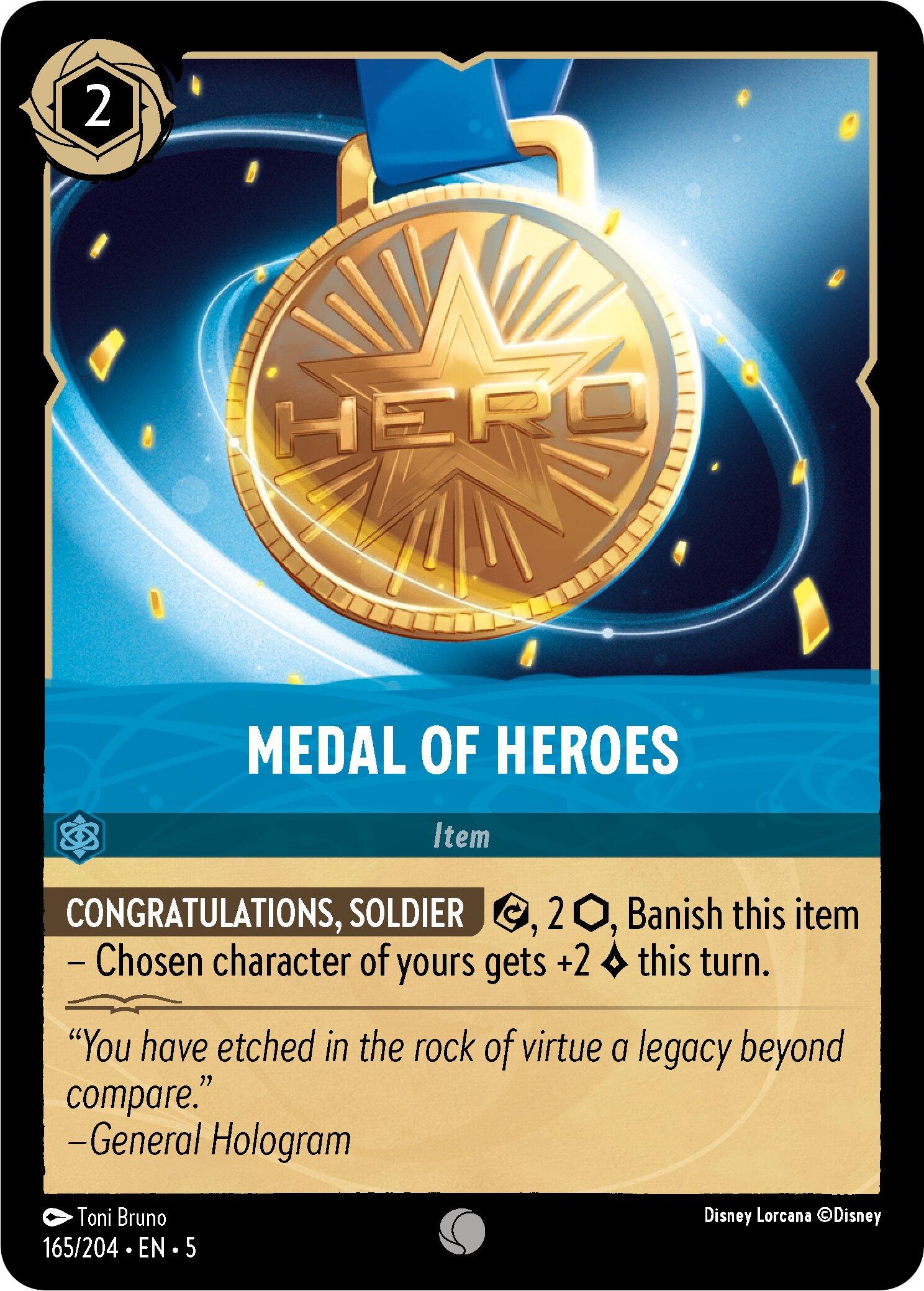 Medal of Heroes (165/204) [Shimmering Skies] | Black Swamp Games