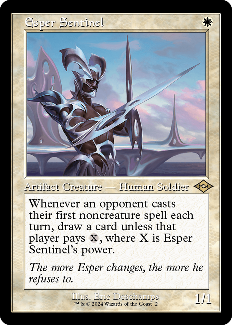 Esper Sentinel (Retro) [Modern Horizons 2] | Black Swamp Games