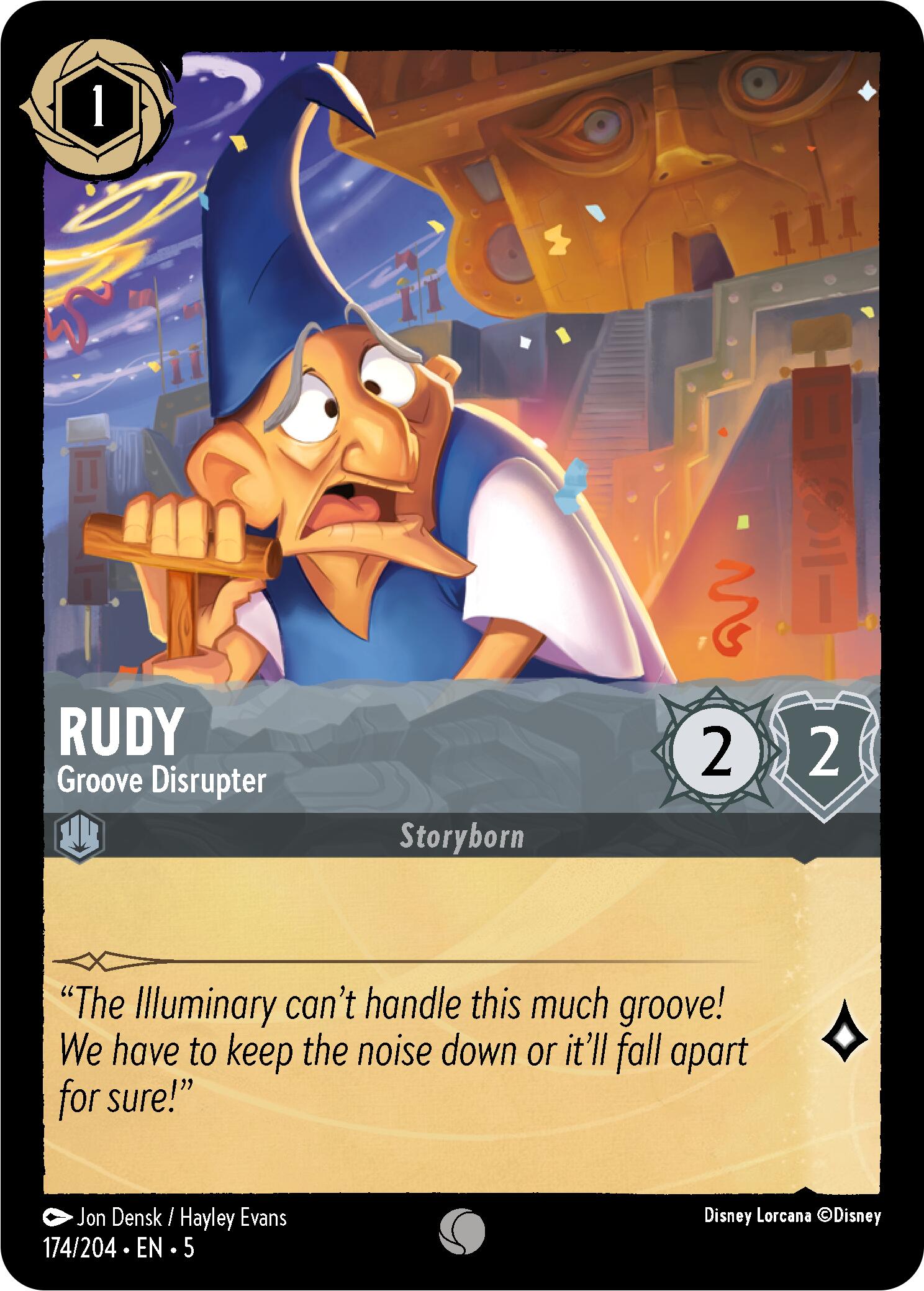 Rudy - Groove Disrupter (174/204) [Shimmering Skies] | Black Swamp Games