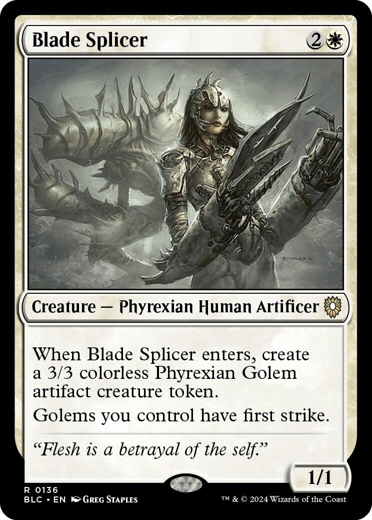 Blade Splicer [Bloomburrow Commander] | Black Swamp Games
