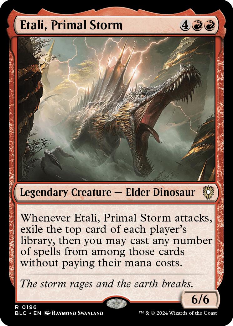 Etali, Primal Storm [Bloomburrow Commander] | Black Swamp Games