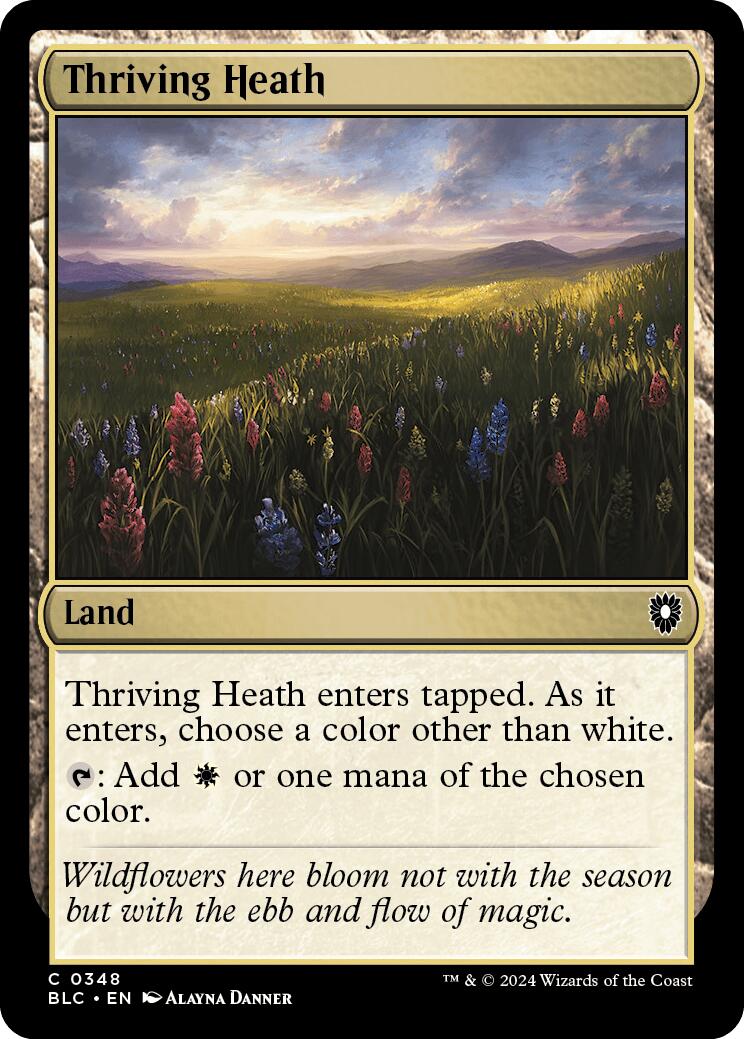 Thriving Heath [Bloomburrow Commander] | Black Swamp Games