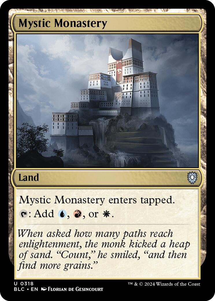 Mystic Monastery [Bloomburrow Commander] | Black Swamp Games