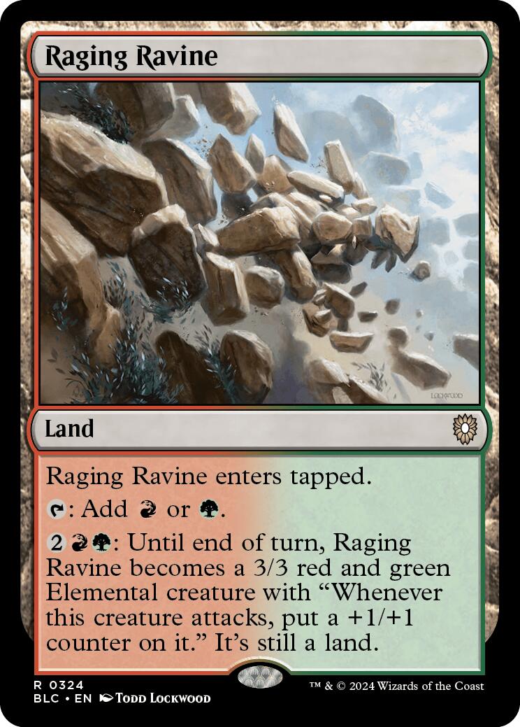 Raging Ravine [Bloomburrow Commander] | Black Swamp Games