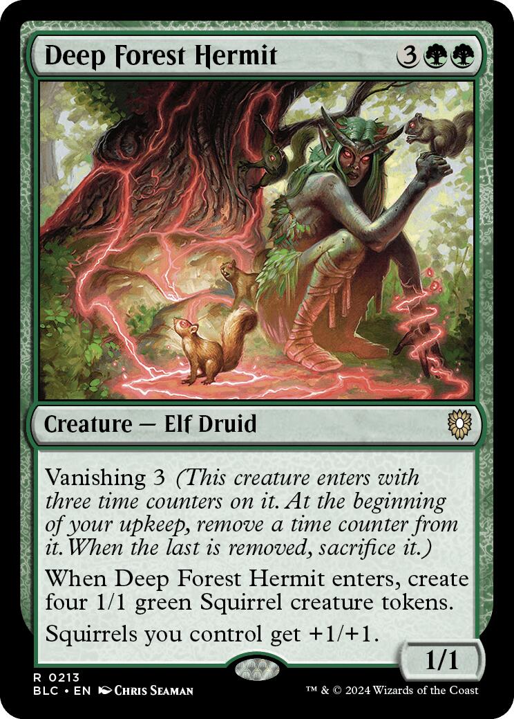 Deep Forest Hermit [Bloomburrow Commander] | Black Swamp Games