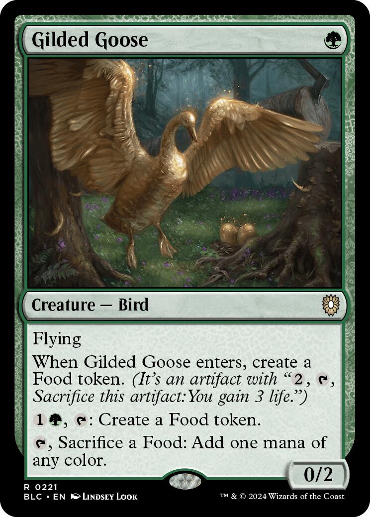 Gilded Goose [Bloomburrow Commander] | Black Swamp Games