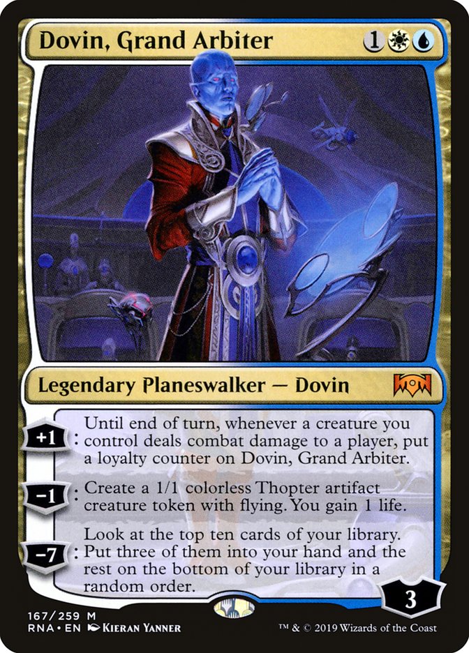 Dovin, Grand Arbiter [Ravnica Allegiance] | Black Swamp Games