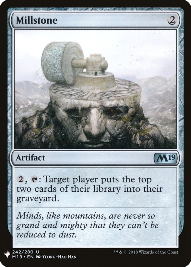 Millstone [Mystery Booster] | Black Swamp Games