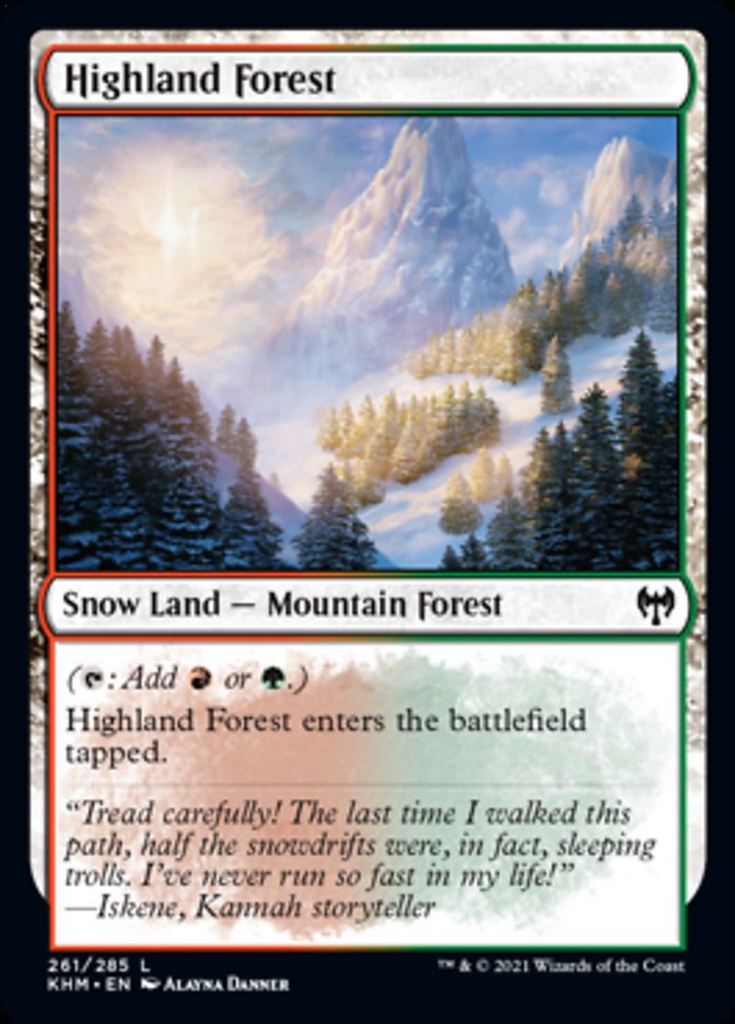 Highland Forest [Kaldheim] | Black Swamp Games