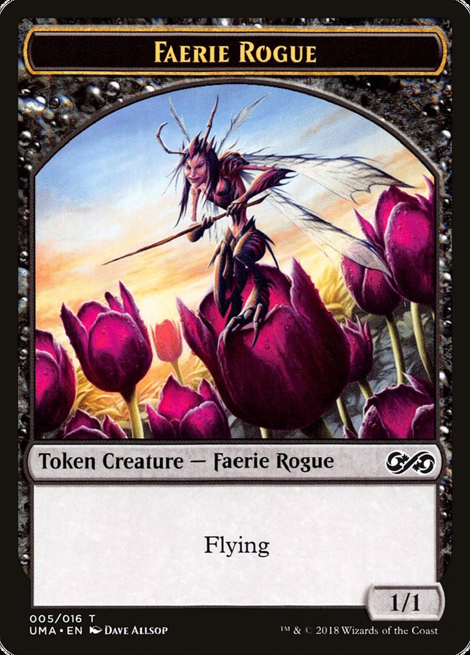 Faerie Rogue Token [Ultimate Masters Tokens] | Black Swamp Games