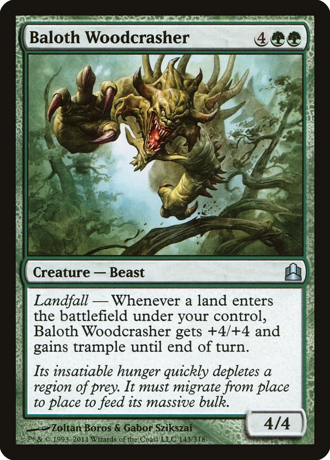 Baloth Woodcrasher [Commander 2011] | Black Swamp Games
