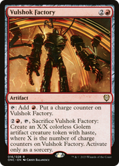 Vulshok Factory [Phyrexia: All Will Be One Commander] | Black Swamp Games