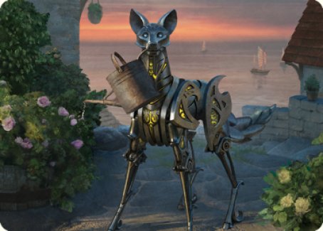 Clockwork Fox Art Card [Commander Legends: Battle for Baldur's Gate Art Series] | Black Swamp Games