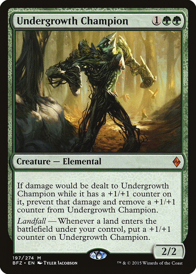 Undergrowth Champion [Battle for Zendikar] | Black Swamp Games